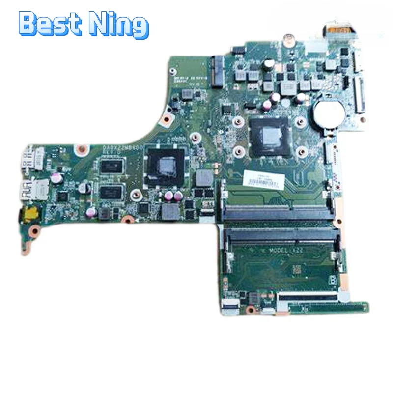 

For HP Pavilion 17-G 15-AB Laptop Motherboard DA0X22MB6D0 Mainboard with A6-6310 A8-6410 CPU 2GB GPU DDR3 100% Tested Ok