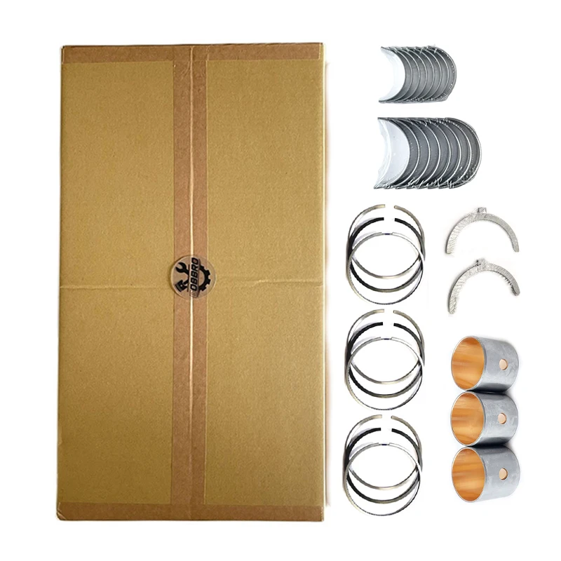 

3TNA82 Overhaul Re-ring Kit With Full Set Gasket Piston Ring Bearing For Yanmar Excavator Tractor Diesel Engine Parts