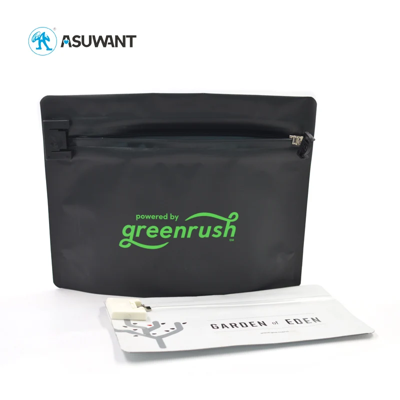 2025customized.Customized Mylar Opaque Dispensary Exit Bags  Plastic Childproof Zipper Child Resistant Packaging Pouch