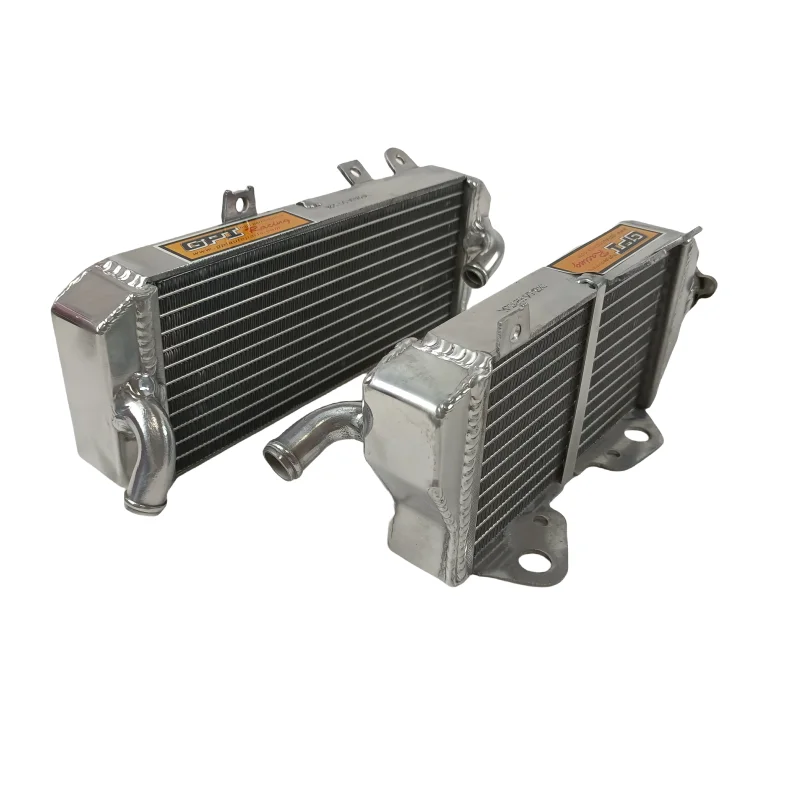 NEW TOP L+R full Aluminum Radiator For 2019-2022 Kawasaki KX450 KX 450 100% leakage testing Coolant 2019 2020 2021 2022