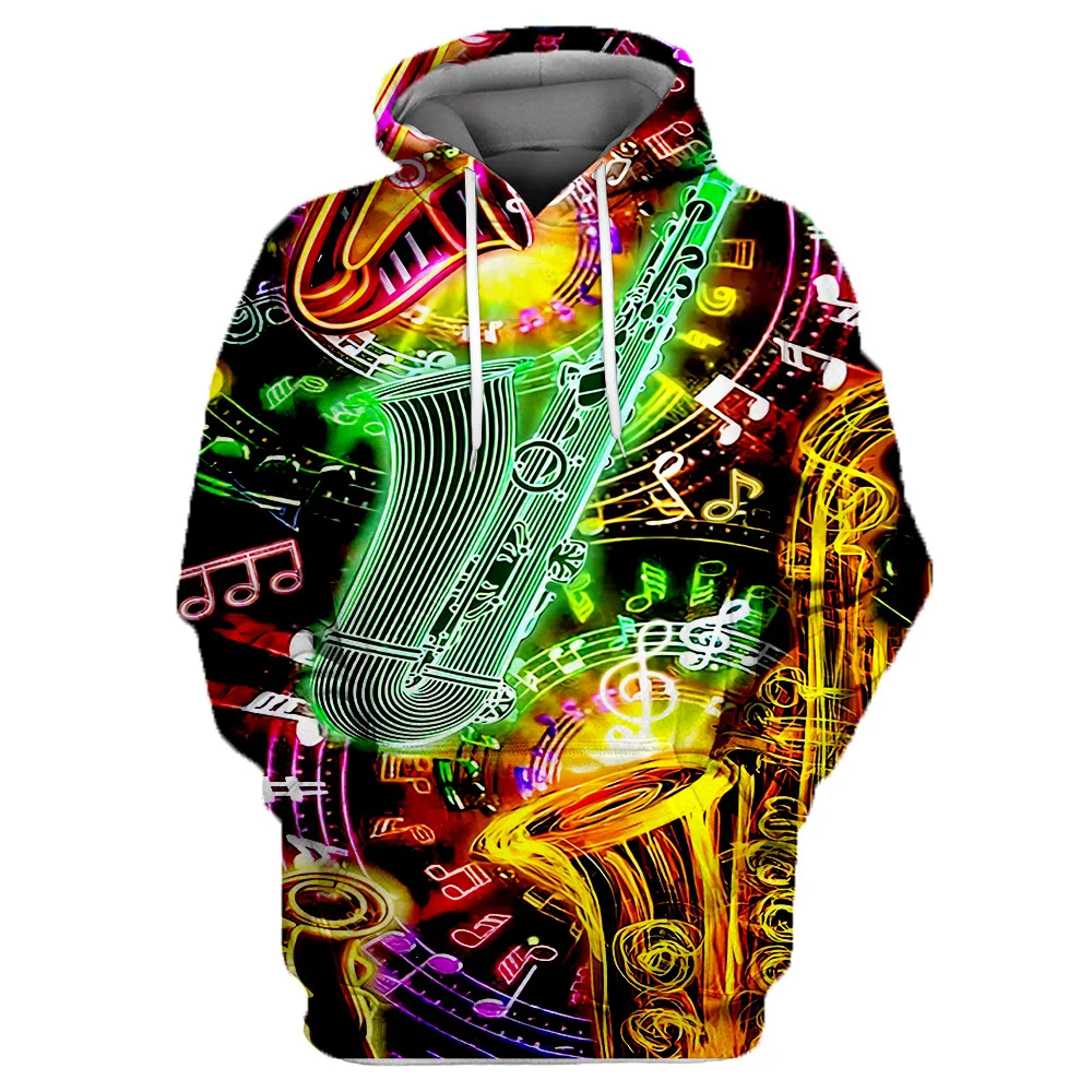 Rock Music Jazz 3D All Over Printed Hoodie For Men/Women Hip Hop Sweatshirt Streetwear Zip Pullover Casual Jacket Tracksuit A801