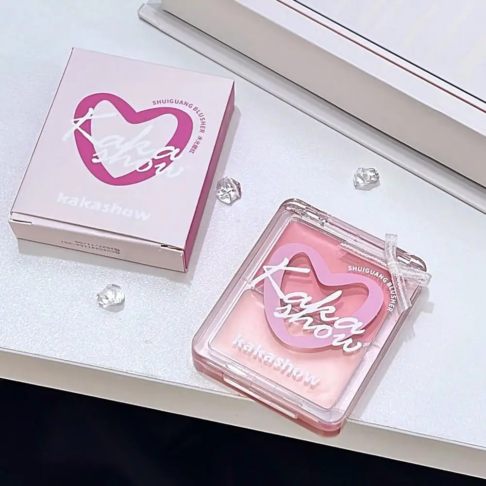 Hot Wet High Gloss Cream Highlighter Palette Face Contour Jelly Makeup Natural Illuminate Watery Skin Paste Blush Love Brig H6Q8