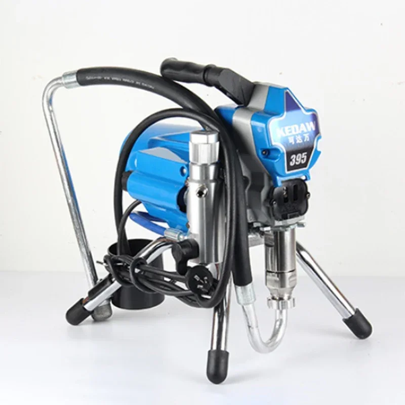 395 Electric High Pressure Airless Spraying Machine Lacquer Coating Feed Oil Paint Sprayer 220V Inside And Outside Major Tools