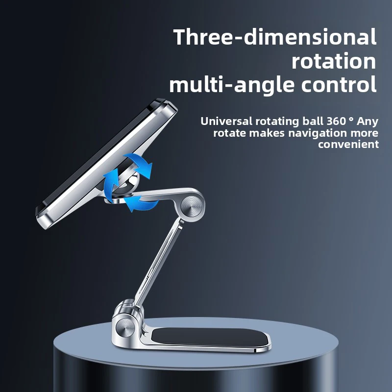 흡입 컵 차량용 휴대폰 홀더, 강력한 자석, 접이식 공기 배출구, 계기판, 내비게이션 지지 브래킷, 접착제