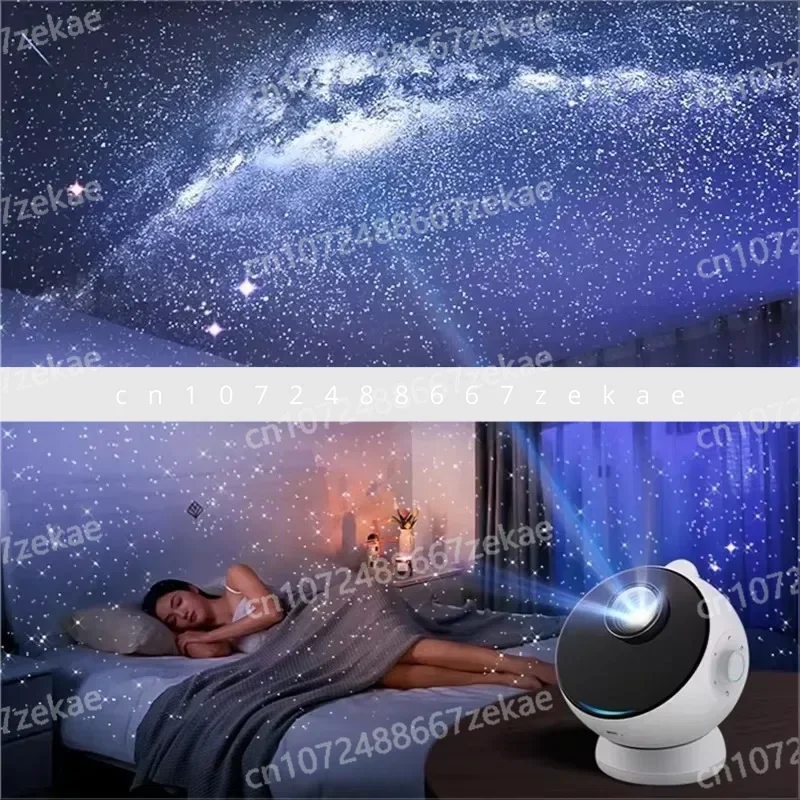 1-12 in 1 Shooting Star 3D Visual Wireless Galaxy Star Projector Speaker Ultra Clear Focus Starry Planetarium Projector