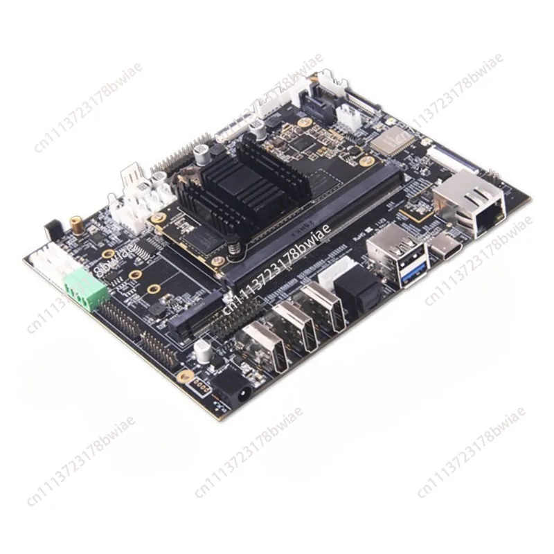 2026 ODM Customizable Development Board Interfaces MIPI EDP CAN RS232 GPIO USB M.2 SATA RK3588 AI with Mali-G610 GPU