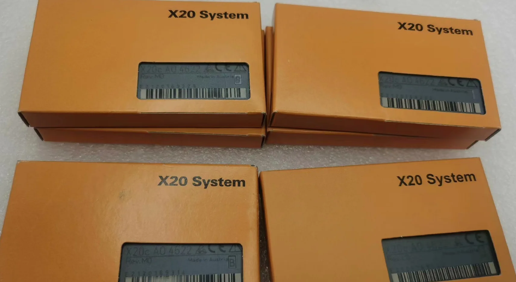 New B&R module models：X20AO4622