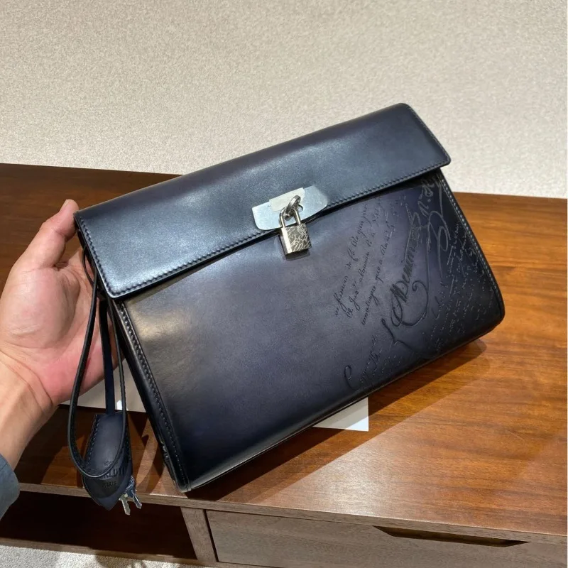 New retro men's shoulder bag first layer cowhide ancient men's bag method handmade color handbag