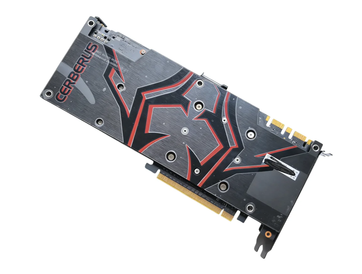NVIDIA RTX 1070TI 8GB GPU CERBERUS-GTX1070TI-A8G-SI & GTX 1070 8G GPU GDDR5X Graphics Card PCI-E 3.0 HDMI DP DVI 8pin Desktop PC view 3