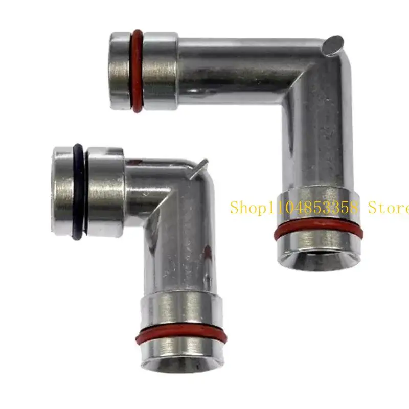 

652F 1Pair HVAC Heater Hose Fittings Engine Adapters for 3.8L Car Enhances Stability And Durability 47065HP 12565082 24503423