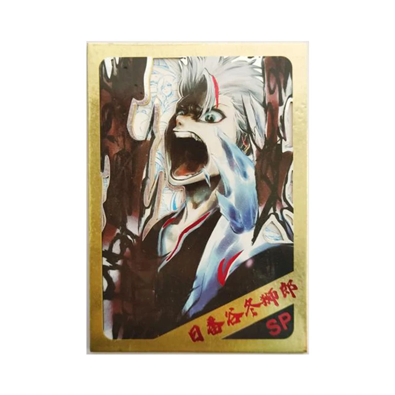 Anime BLEACH Rare GSR SP QR LR Reflections Flash Card Ulquiorra cifer Kuchiki Rukia Toys for boys Collectible Card Birthday Gift