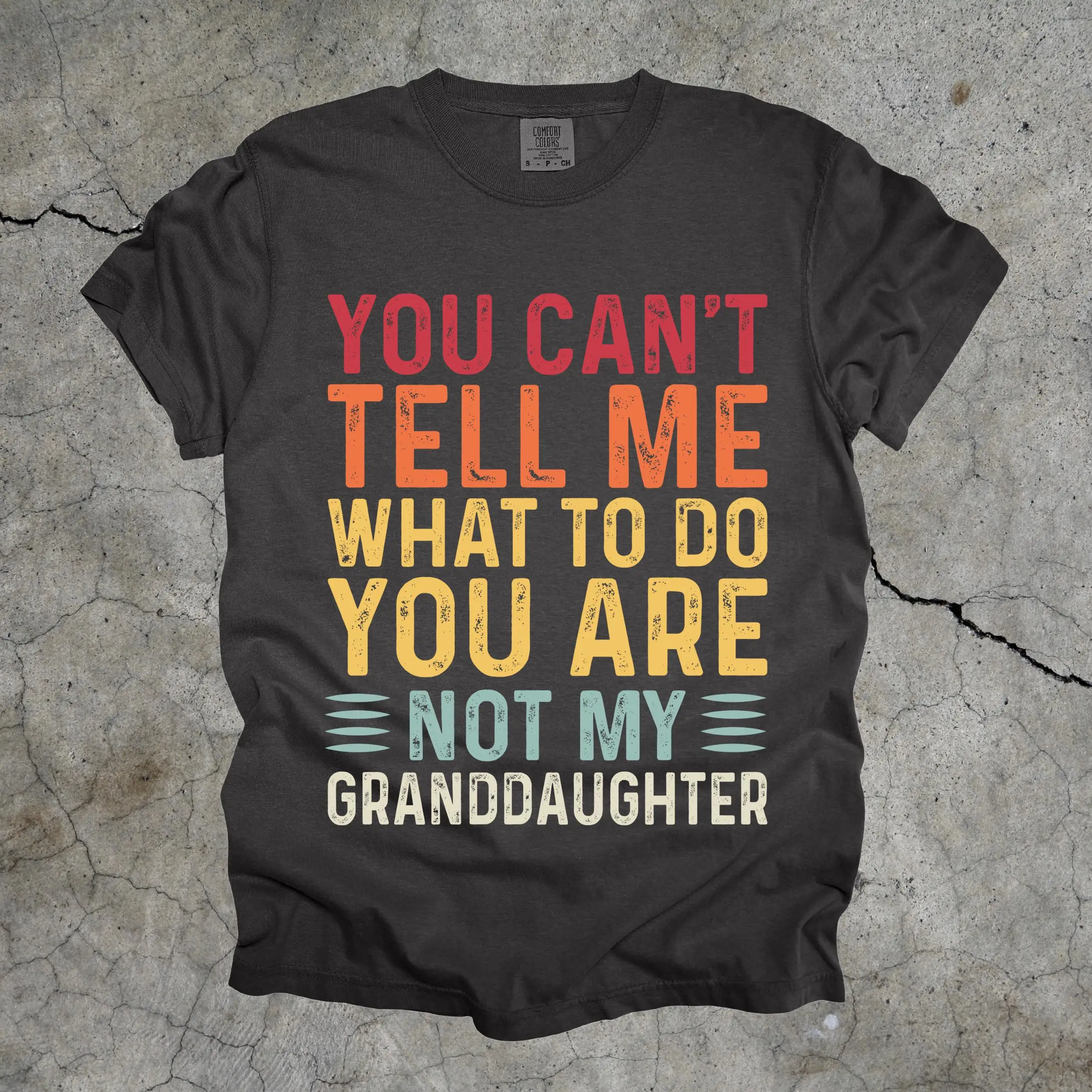 

Granddaughter T shirt Family Love Birthday Present Relative Not My Top