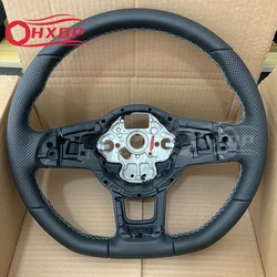 The Steering Wheel Is Suitable For Volkswagen Golf 7, 7.5, GTI, Made Of Perforated Leather Car Accessories