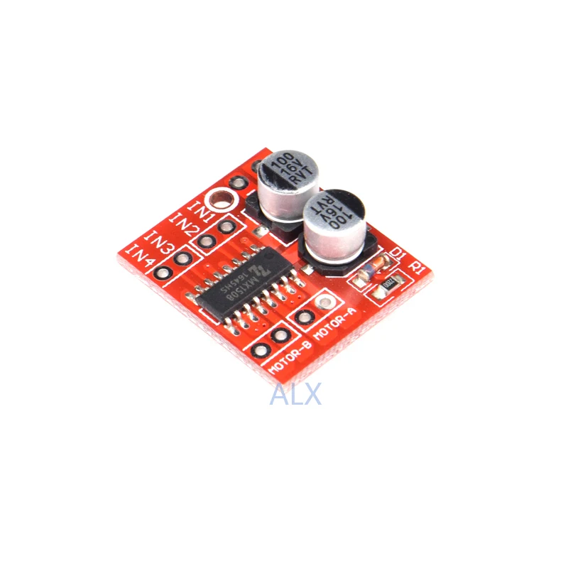 (2pcs) 2 Channel Dc Stepper Motor Driver Module Board Reversing Pwm Speed Dual H Bridge Mini L298n L298