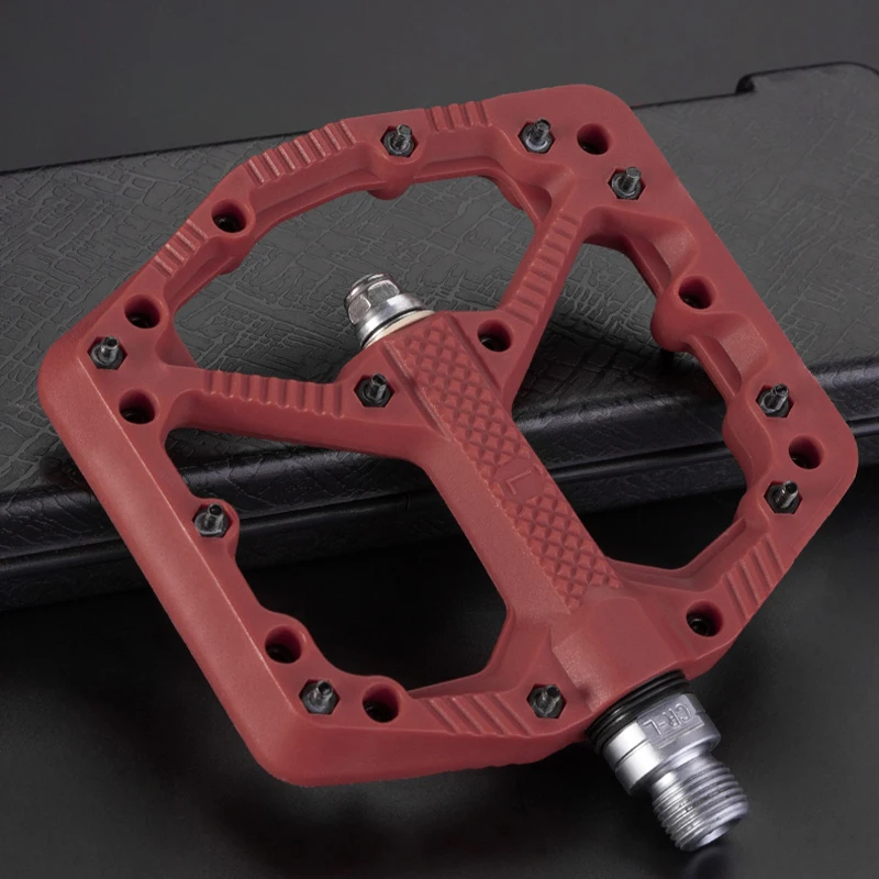 

Нейлоновые нескользящие педали для шоссейного велосипеда MTB, сверхлегкая водонепроницаемая педаль на платформе для велоспорта
