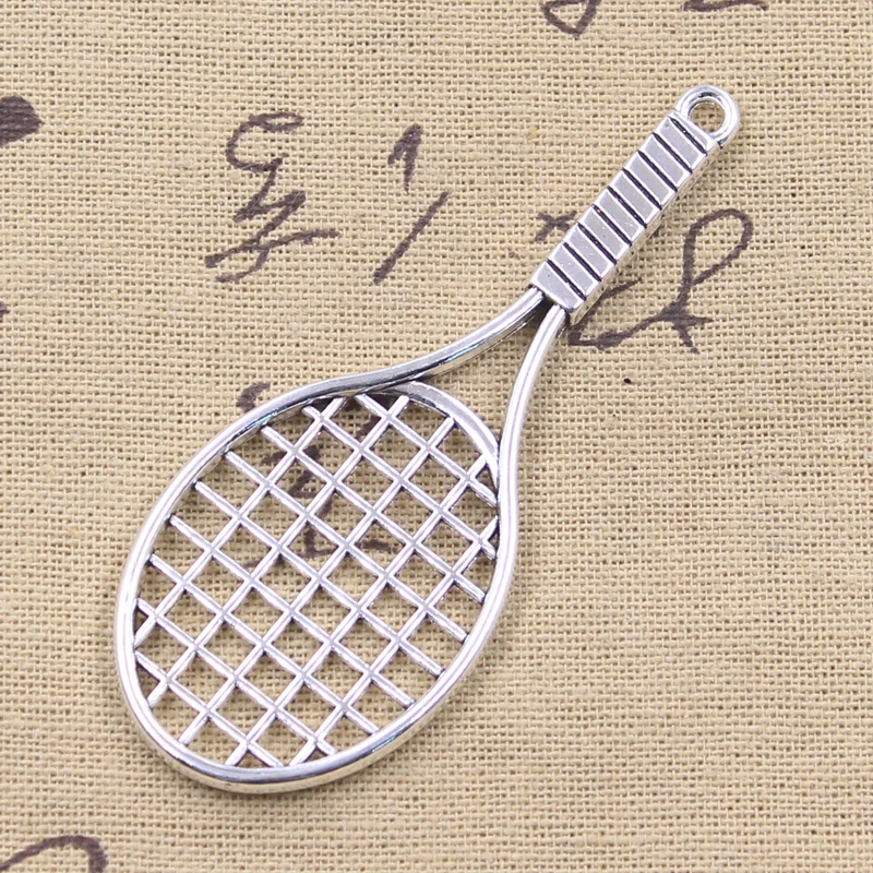 4 Stück Anhänger Tennisschläge – Badminton Photo Bewertung und Preis