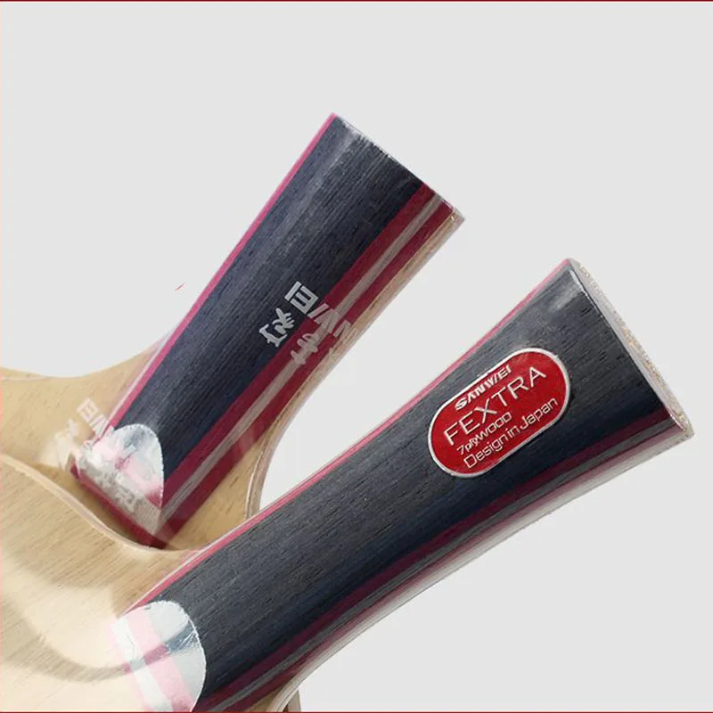 SANWEI FEXTRA 7 Table Tennis Blade 7 Ply Wood Racket Loop Offensive Spin Speed Ping Pong Bat Paddle