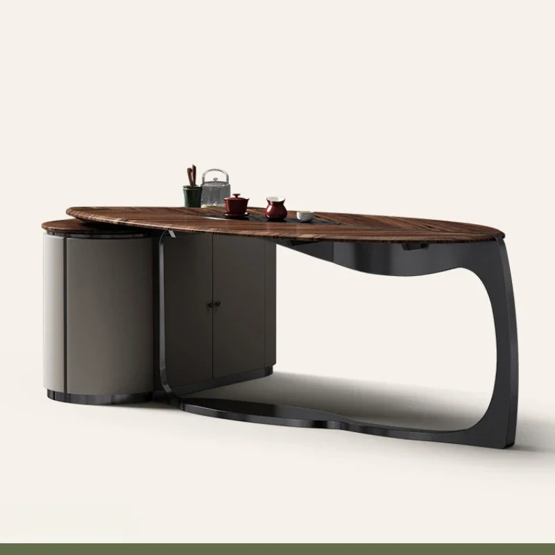 Light luxury tea table tea table villa creativity