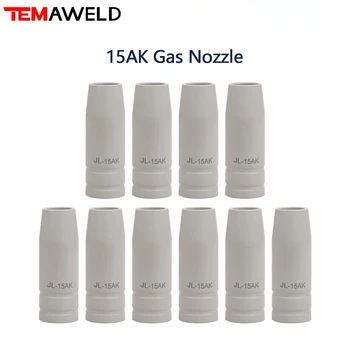 15AK Coating Protection Nozzle Stuks Non-stick European Airless Gas Nozzles Machine Beschermhoes Mig Lasmachine Tools wholesale
