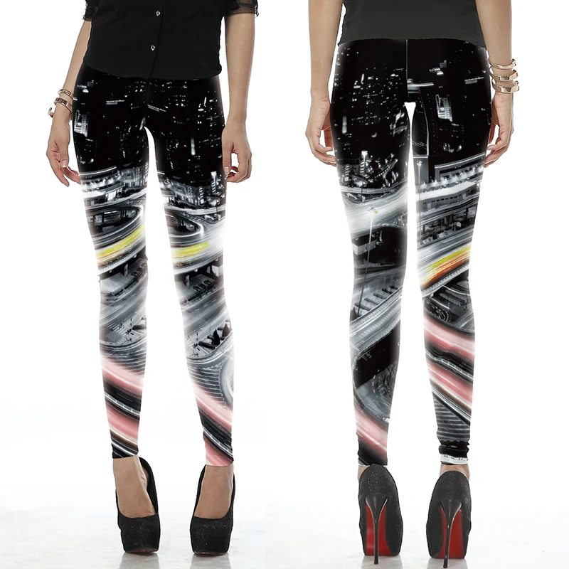 高弾性スキニーレギンスペンシルパンツスリムズボン光沢のあるヨガパンツ女性のセクシーな肌に優しいタイトレギンス