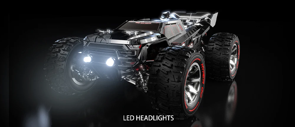 Hyper Go-MJX 14209 14210 V2.0 Carro de brinquedo de controle remoto, 1:14 Carro RC, 75 km, h, Sem escova, 2.4G, Controle remoto, 4WD, Corrida Off-Road, RC, Elétrico, passatempo Truck