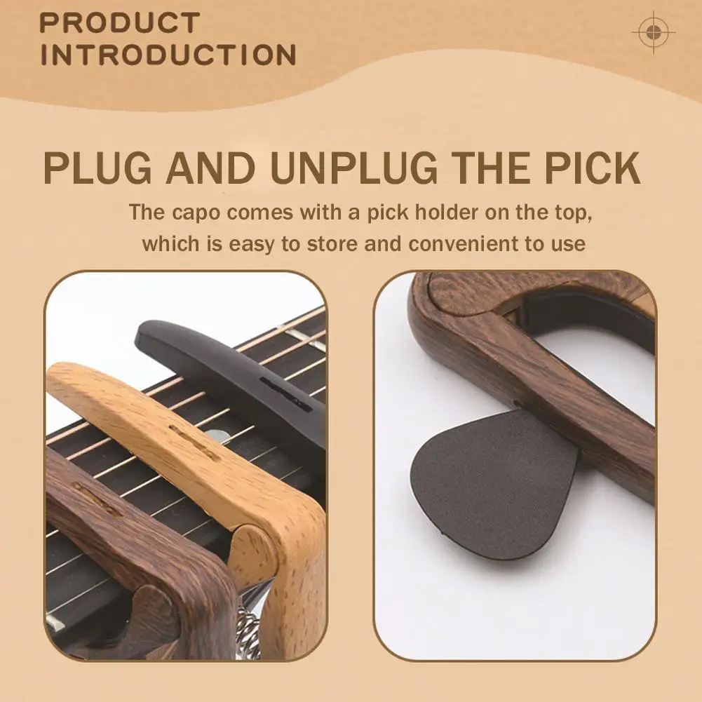 Guitar Nylon Adjustable Clip Capo 3-in-1 Adjustable Clip Ukulele Shifting Clip Guitar Nylon Capo Quick Change Clamp Key