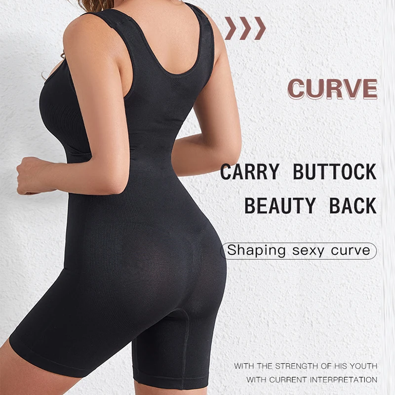 Women Postpartum Belly Tight Body Shaper Underwear Seamless Shapewear Bodysuit Large Size Waist Trainer Butt Lifter Shaping Top