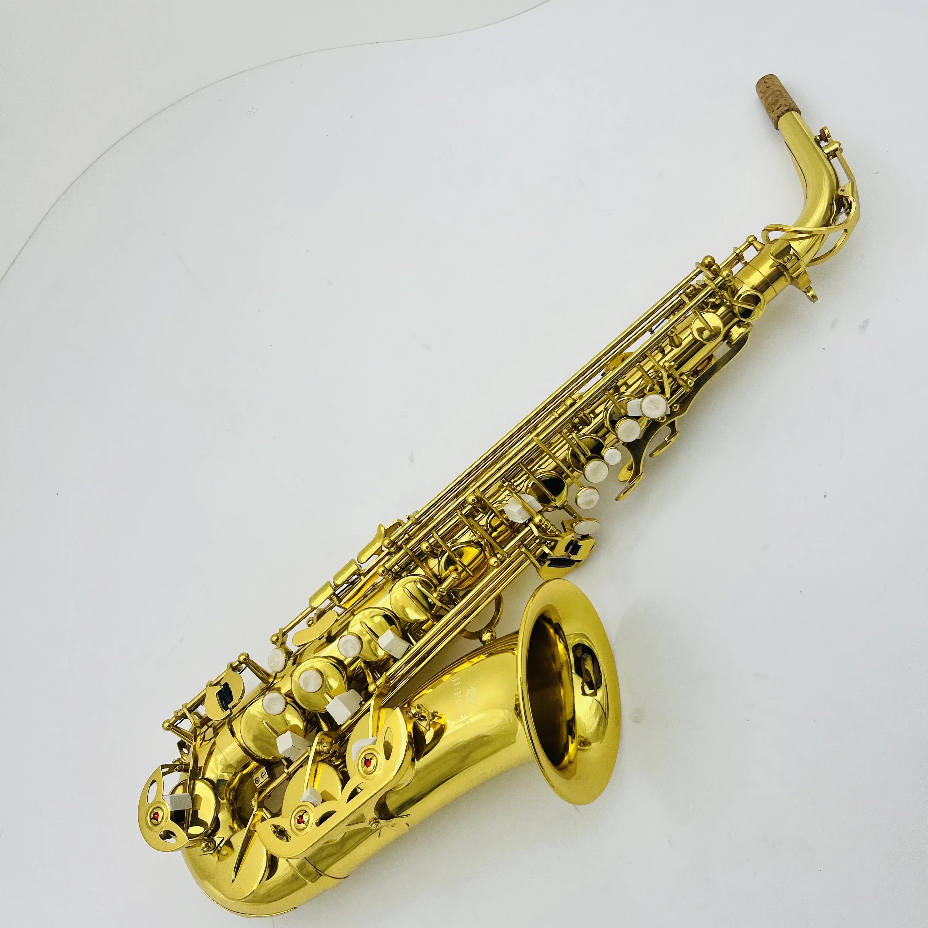 Jupiter JAS-700 Alto Saxophone Eb Tune Brass Music Instrument Gold Lacquer Surface E-flat Sax with Case Accessories