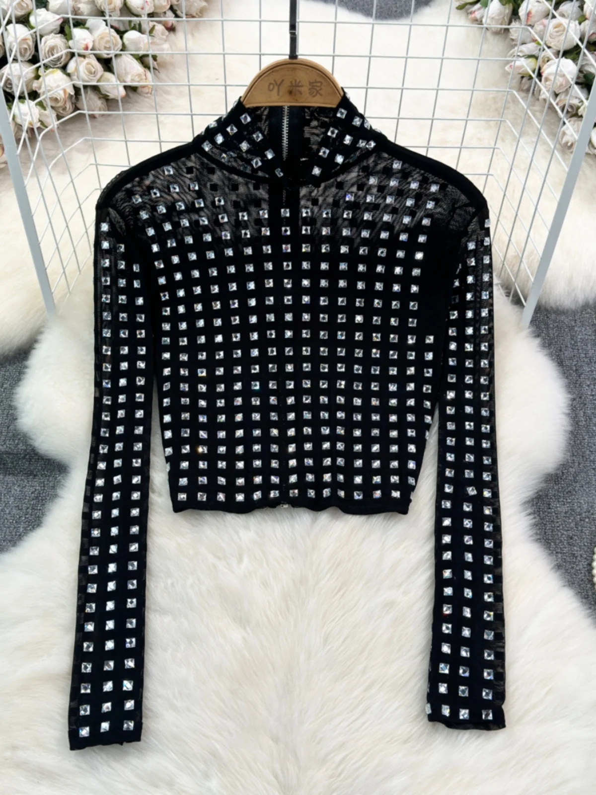 Ele Long Sve ذوي الياقات العالية سليم صالح تي شيرت المرأة عادية الأعلى Faionable بريق لي مطاطا الكورية Sle الربيع #1