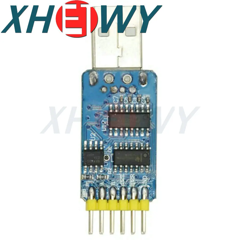 CP2102 six-in-one multifunctional serial port module usb to TTL 485 232 mutual conversion compatible with 3.3V/5V level