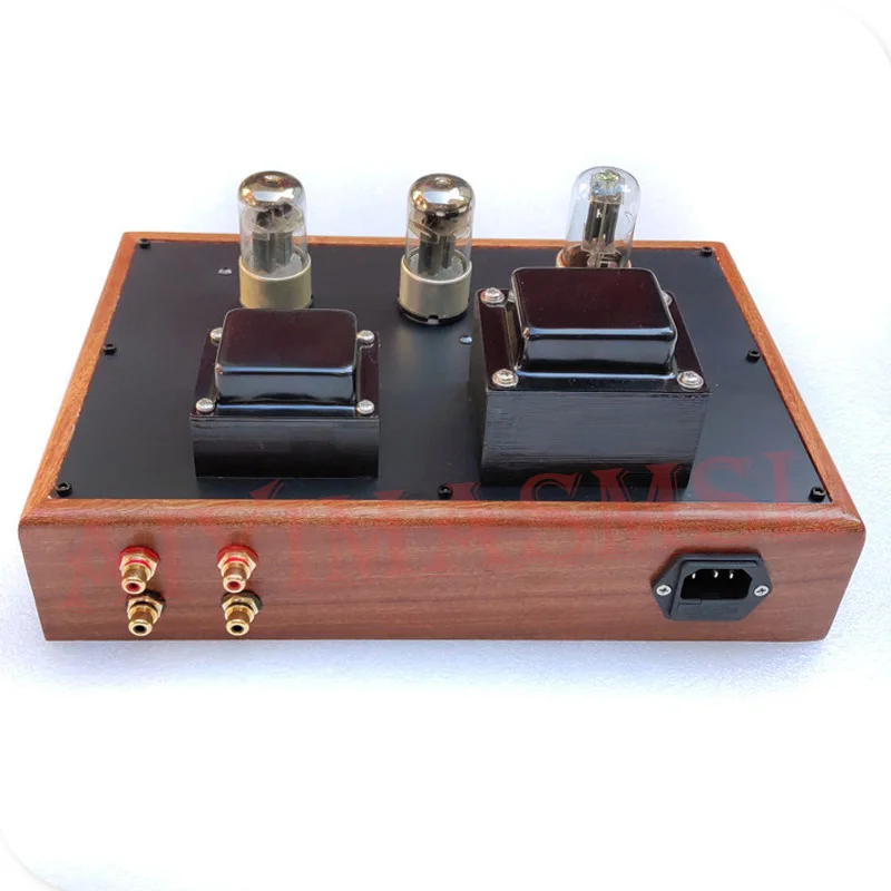 Imagem -03 - Aiyima-smsl 6n8p Pré-amplificador de Tubo de Vácuo com Tom 2.0 Hifi Preamp 6z5p Retificador Alps Tubo Equilibrado Amplificador de Áudio