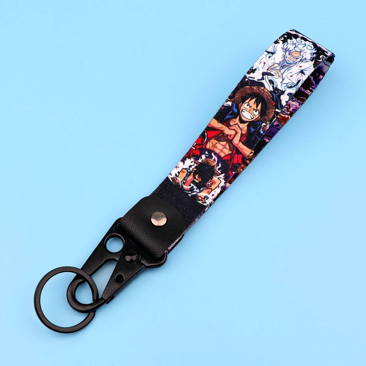 Anime-Adler-Schnabel-Schlüsselanhänger, Cartoon-Charakter-Handgelenkschlaufe, Auto-Schlüsselring, modisches Taschen-Accessoire, Manga-Liebhaber-Sammlerstück, Geschenk