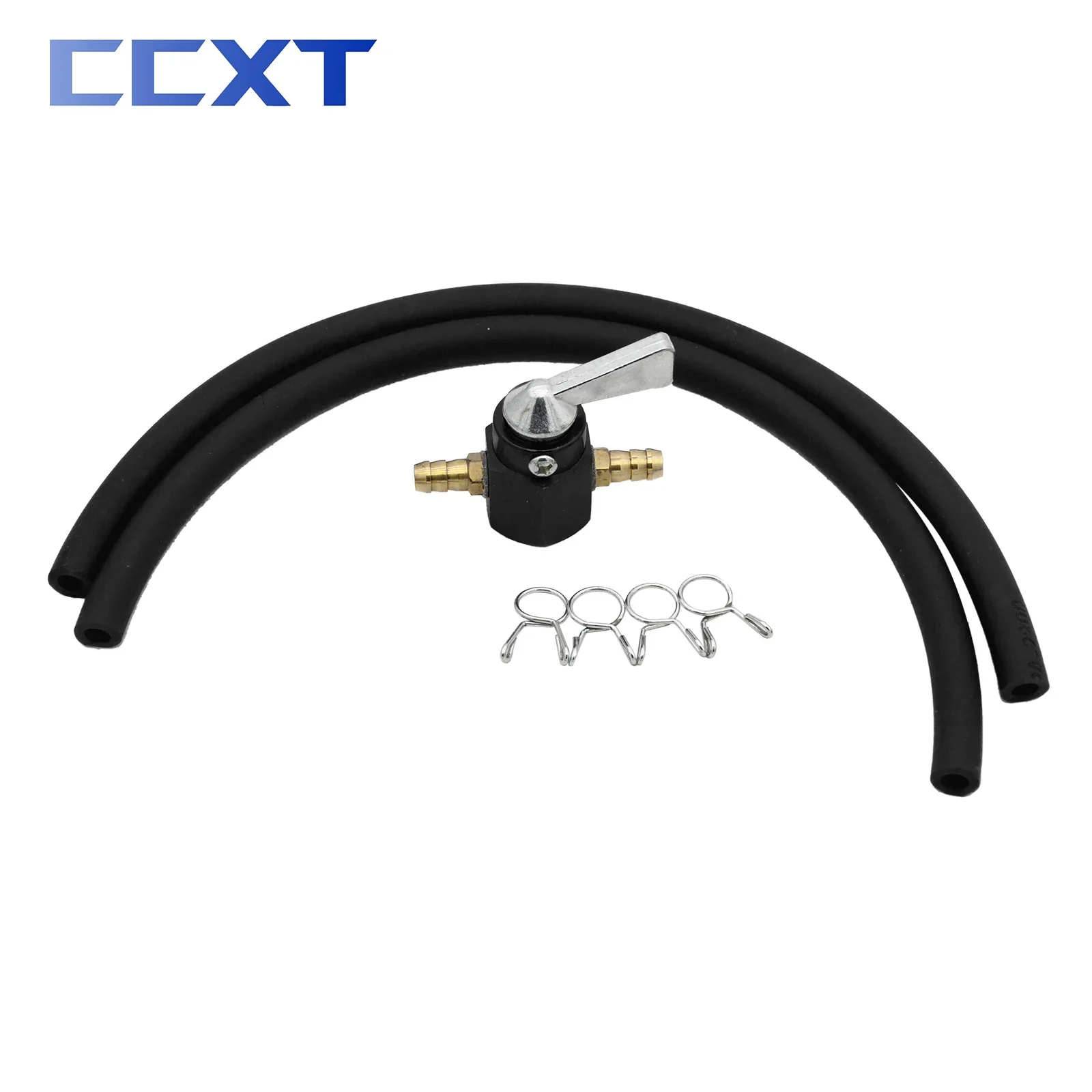 Motorcycle ATV Fuel Petrol Tap 6mm Switch ON OFF Fuel Balve Fuel Hose For Honda Yamaha KTM Kawasaki CRF CR YZ YZF EXC XCF SX KLX