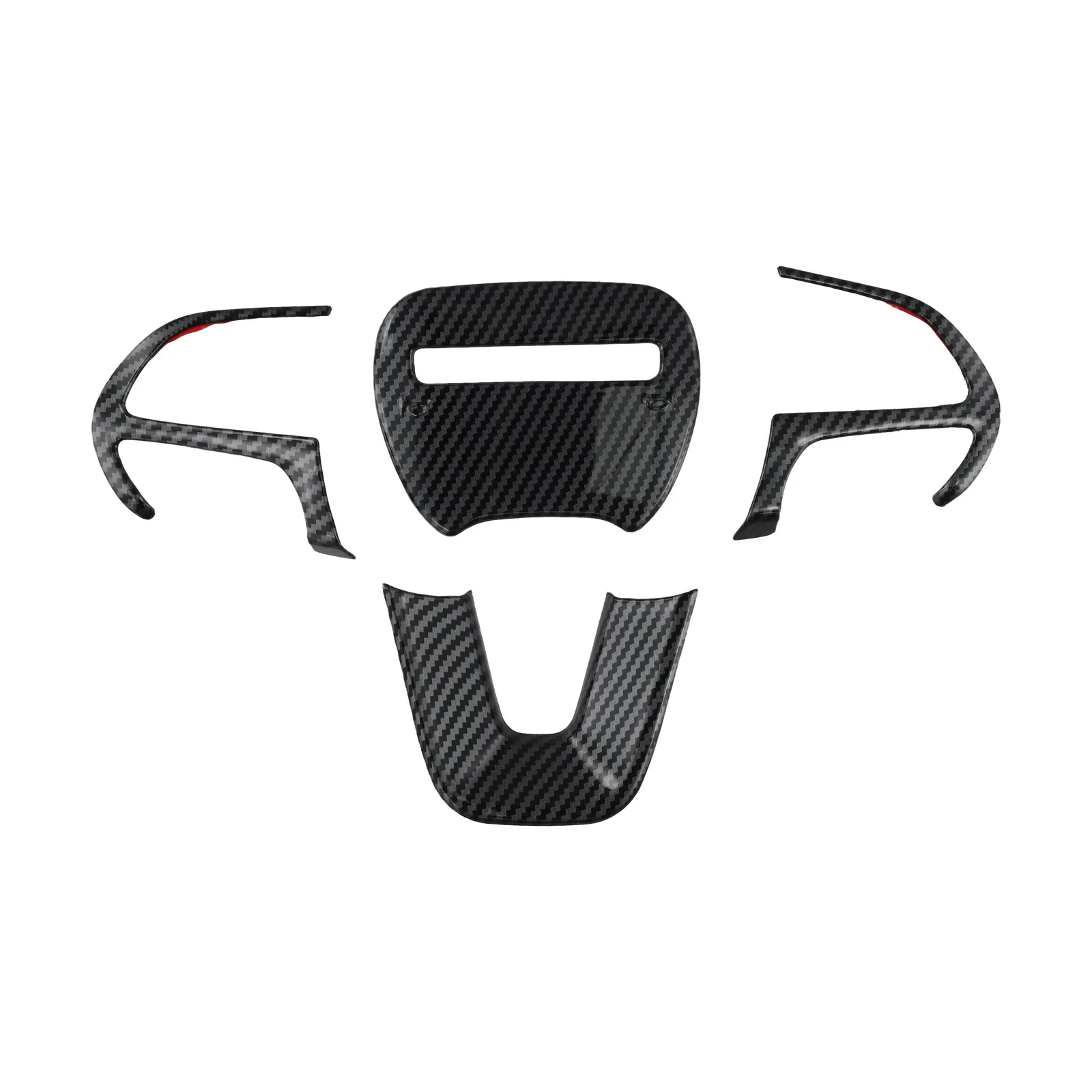 Upgrade Your Driving Experience with Carbon Fiber Steering Wheel Trim for Dodge For Challenger Charger 2015 2021