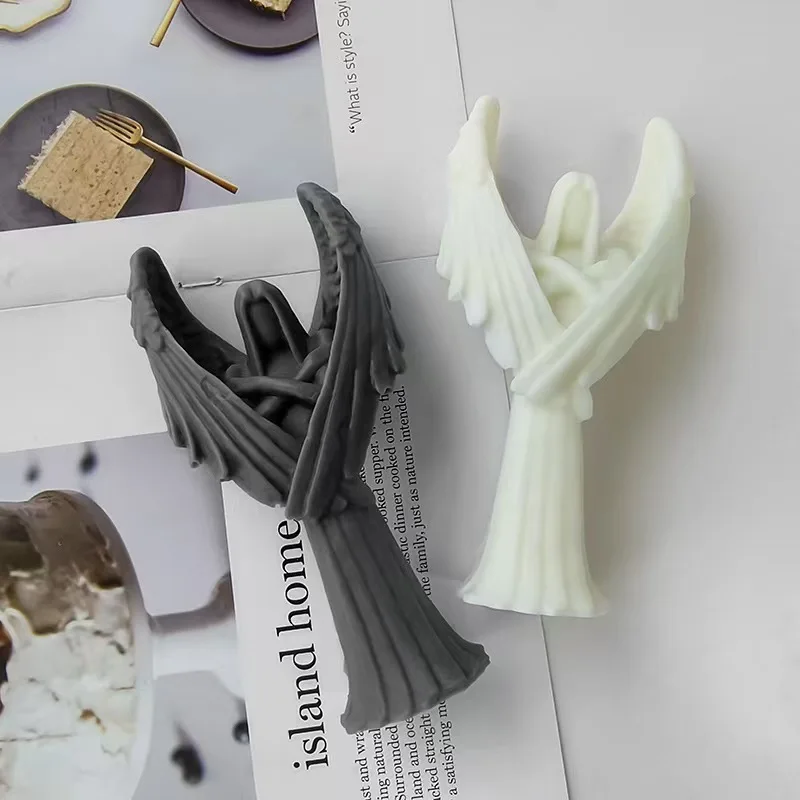 

Cross-border New Products Dark Angel Statue Resin Crafts Ornament Dark Angel Sculpture Home Tabletop Ornament