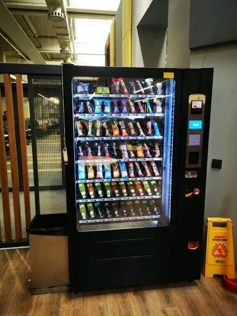 Automatic Snack Vending Machine Self Service Retail Kiosk Smart Payment Commercial Business Solution