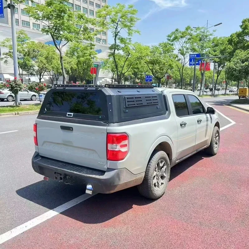 

Universal truck Aluminum alloy material HardTop Waterproof With Pickup Bed Topper Canopy For Maverick