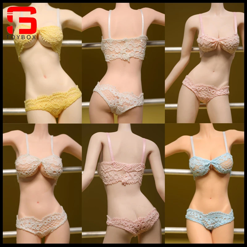 1/6 Scale Lace Underwear Bras Suit Clothes Accessory Model Fit 12" Female Soldier Action Figure Body Dolls