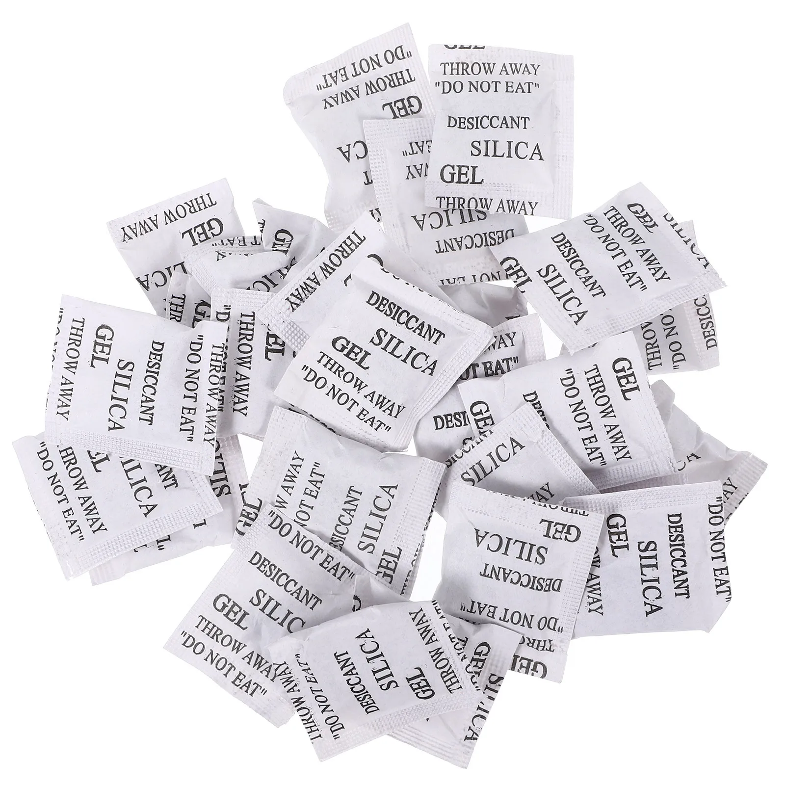 

60pcs Desiccant Ear Decorations Silica Gel Moisture Absorbers Packs Bags Reusable Jewelry Drying Craft Supplies