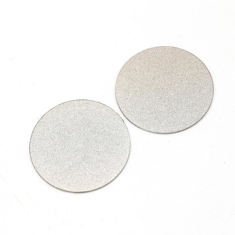 لا ثقب مركزي 2 بوصة 50 مللي متر قرص الطحن الماس عجلات كاشطة المغلفة قرص اللفة المسطحة تلميع أقراص للمجوهرات الأحجار الكريمة