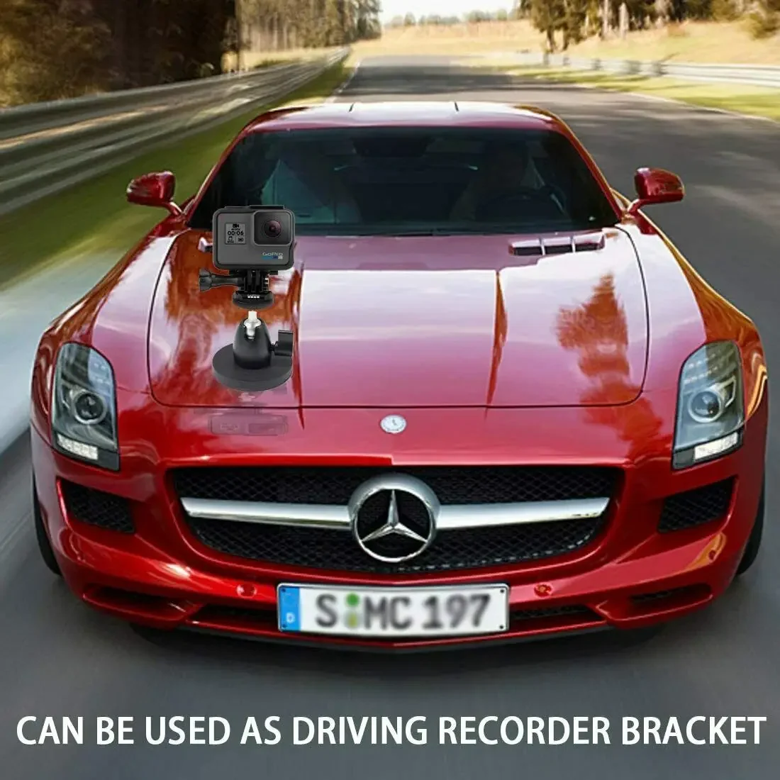 Magnetic Camera Mount Thread 360 degrees Stand for Photographic Light Travel tripods