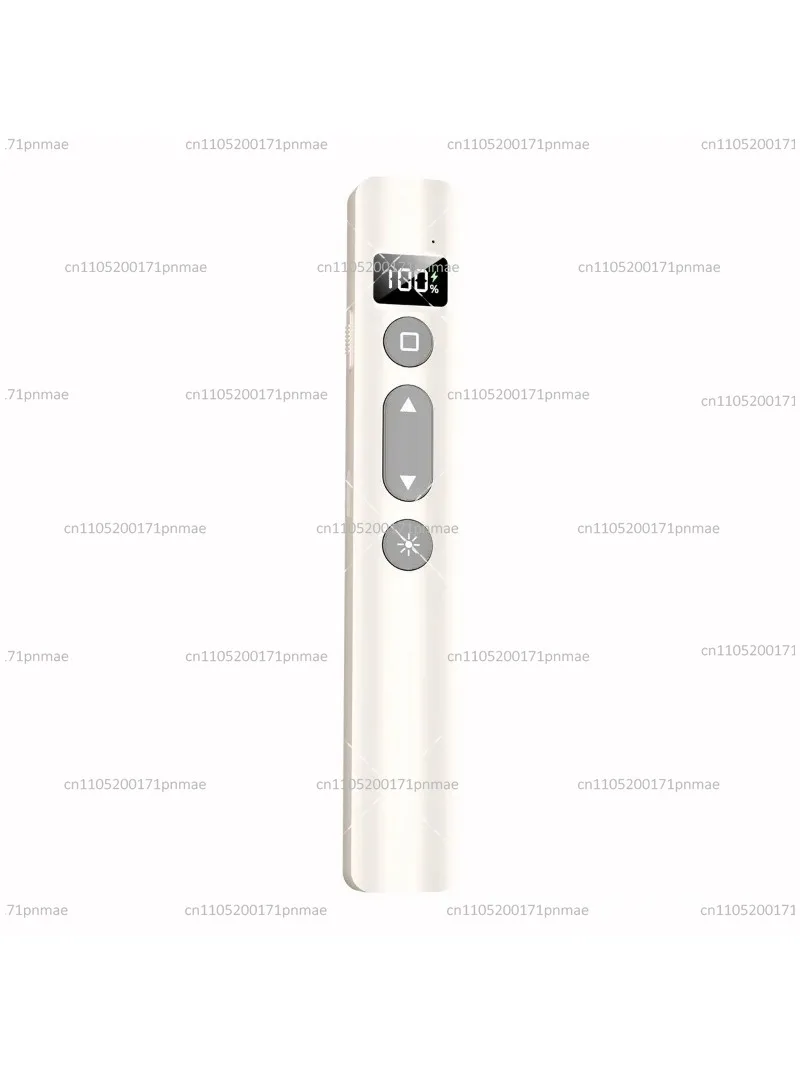 2-in-1 Rechargeable Digital Pointer Pen for Teachers, Touch Screen Remote Control for PPT Presentations