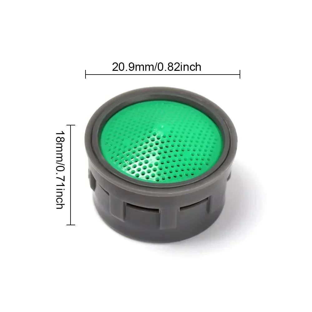 20Pcs Faucet Aerator Flow Restrictor Replacement Parts Insert Sink Aerator Basin Tap Filter Kitchen Faucet Accessories