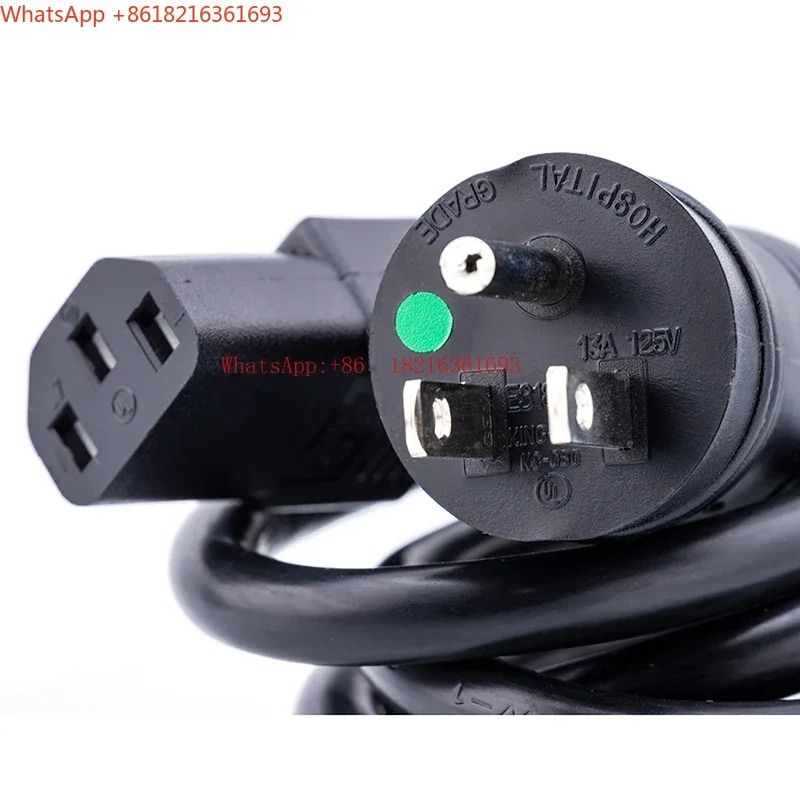 Limited Offer Medical-grade American Standard Power Cord 3 Plugs High-power Extra-thick Audio Amplifier 16A
