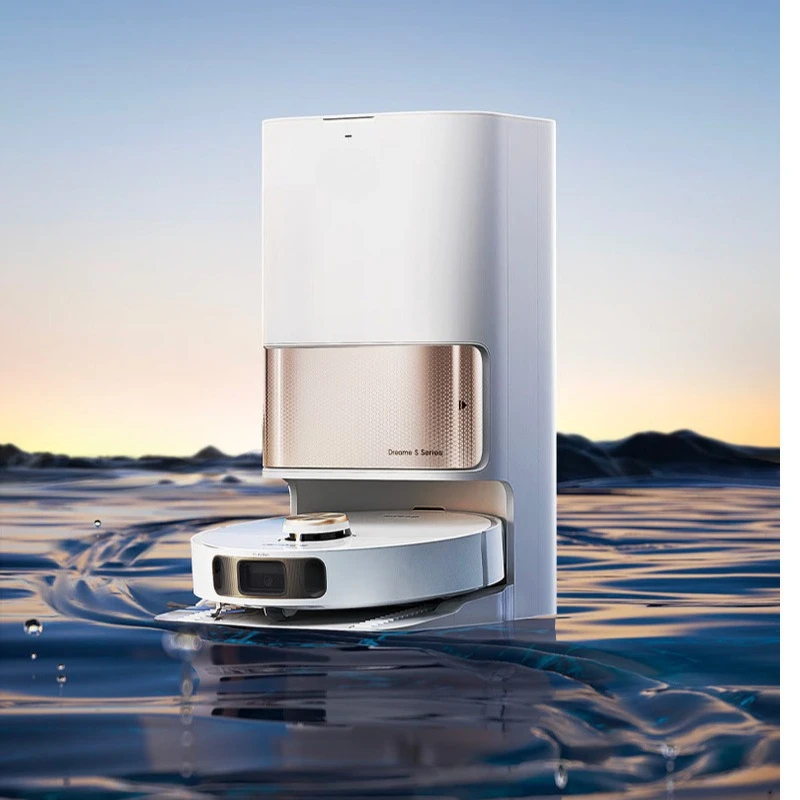 

Sweeping robot automatic washing, sweeping, suction, towing, launching machine