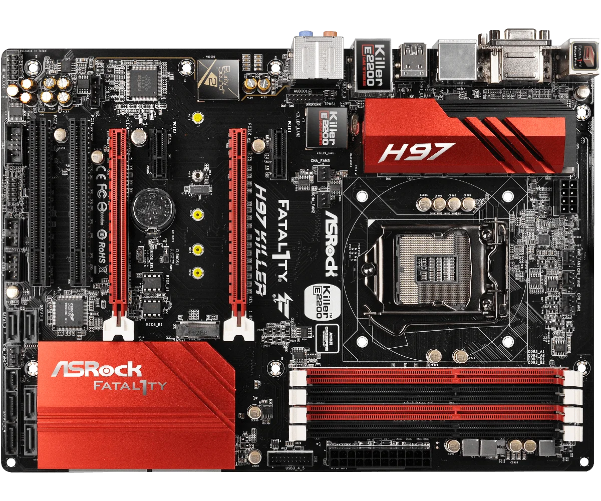 ASRock Fatal1ty H97 Killer Motherboard Intel H97 LGA 1150 DDR3 32GB support i7-4790 4770 4460 4570 4350 4150 4570 4150 cpu ATX