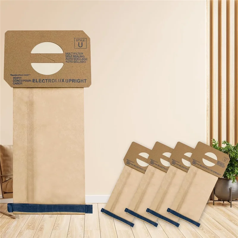 A76G-真空バッグ マイクロフィルター 24個パック エレクトロラックス直立型U&エアース用交換用 ディスカバリー用