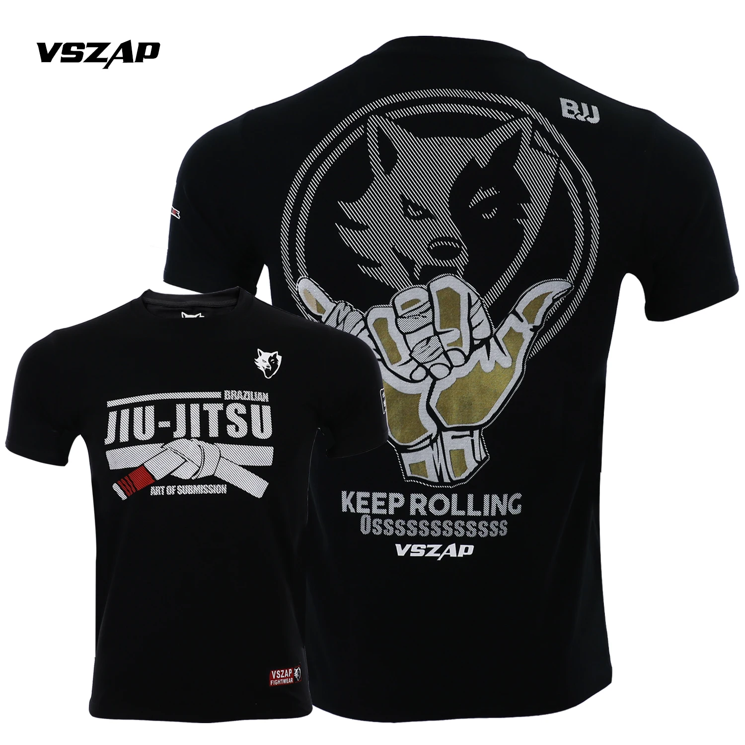 

VSZAP MMA Clothing Vintage Shirts Rashguard Fitness Base Layer Skin Tight Weight Lifting Men T-Shirts Muay Thai Shorts Boxe