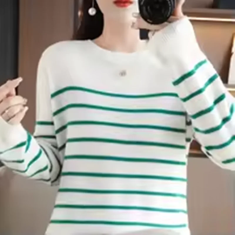 Thumbnail 2 - #91 Best Striped Knit Sweaters to Buy In 2026