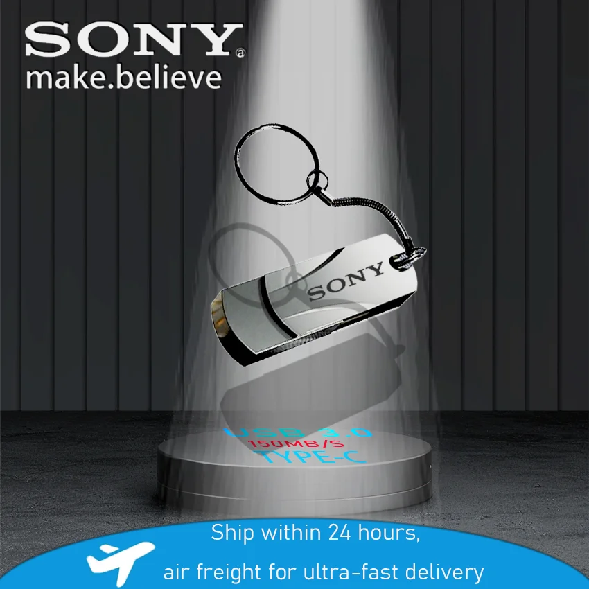 

SONY High-Speed USB 3.0 Type C Solid State Pen Drive for Laptop And Phone - Capacities 16TB 8TB 4TB 2TB 1TB 512GB 256GB 128GB